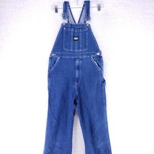 Key Bib Overalls Womens Size 16 Soft Farmer Carpenter Hipster Denim Casual Pants